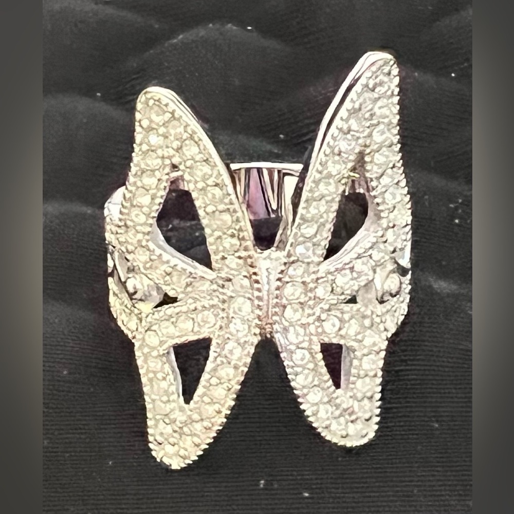 Diamonique Butterfly 🦋 ring SZ 8